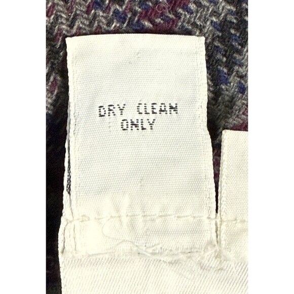 Vintage Russ Womens Plaid Wool Midi Skirt A-Line Tartan Preppy Winter Pockets 10 - Picture 6 of 8